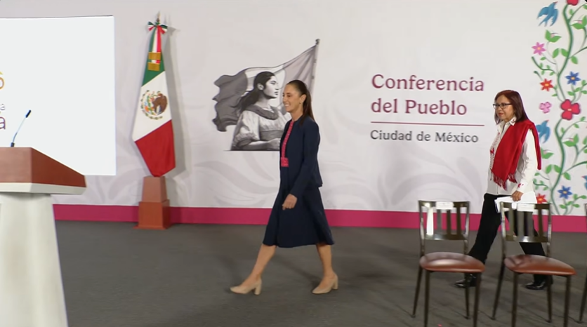 Conferencia mañanera de la presidenta Claudia Sheinbaum