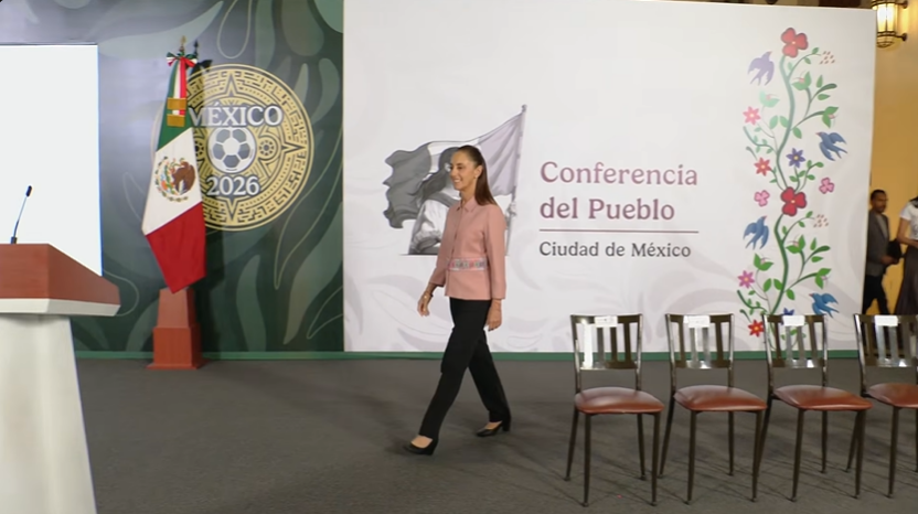 Conferencia mañanera de la presidenta Claudia Sheinbaum