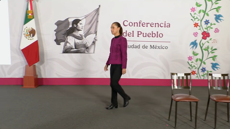 Conferencia mañanera de la presidenta Claudia Sheinbaum