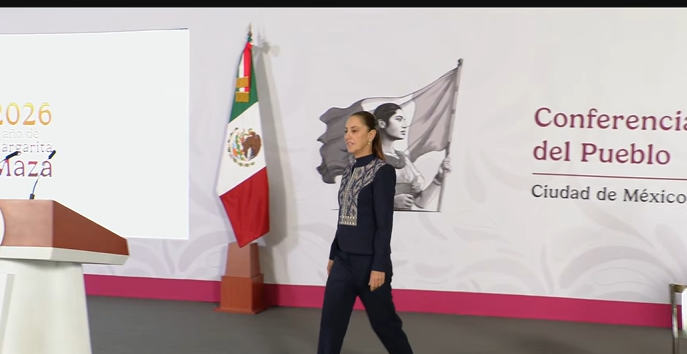 Conferencia mañanera de la presidenta Claudia Sheinbaum