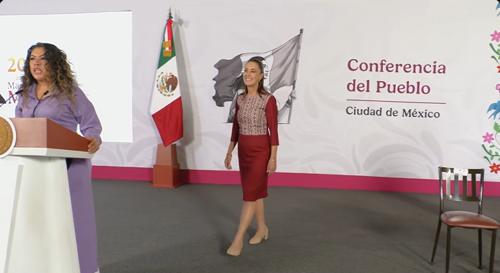 Conferencia mañanera de la presidenta Claudia Sheinbaum