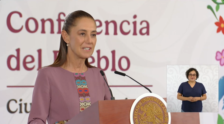 Conferencia mañanera de la presidenta Claudia Sheinbaum
