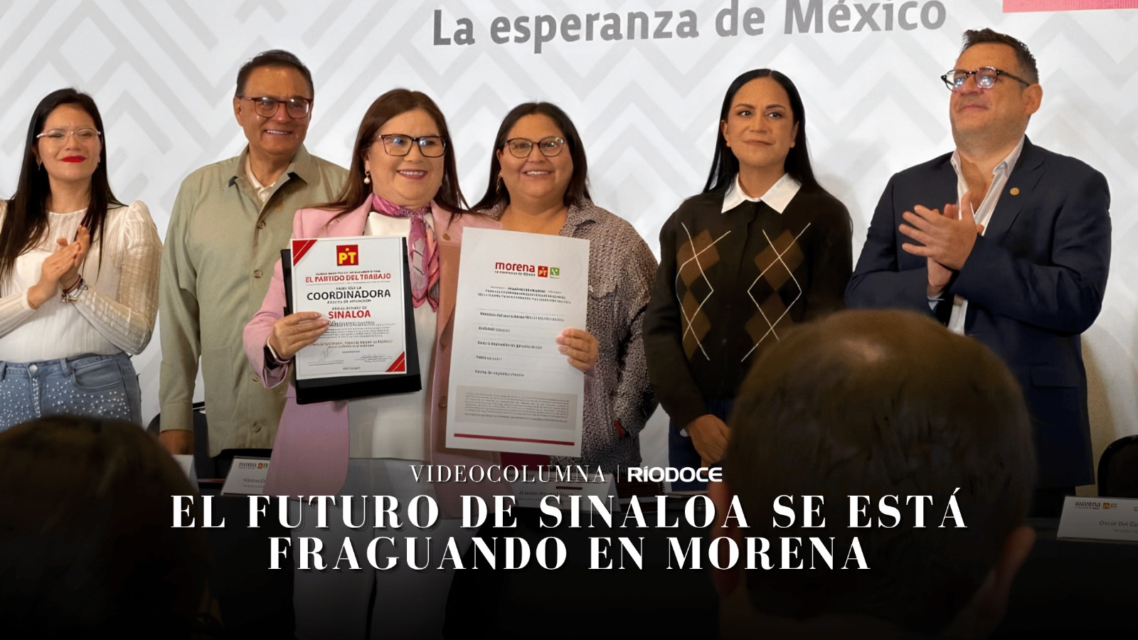 Videocolumna | El futuro de Sinaloa se está fraguando en Morena