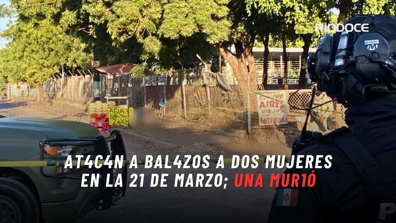 Atac@n a bal@zos a dos mujeres en la 21 de Marzo; una murió