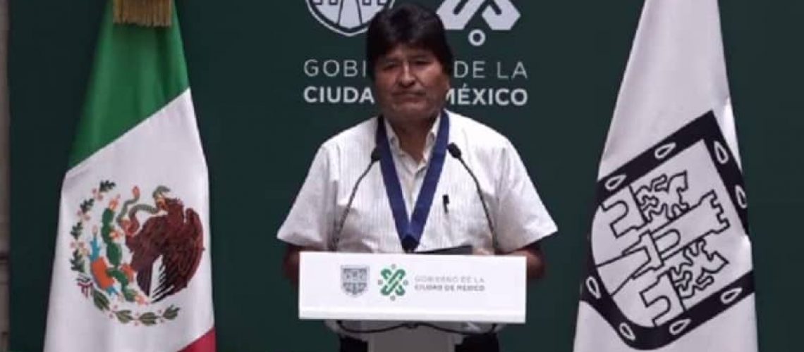 Evo Morales-huesped distinguido