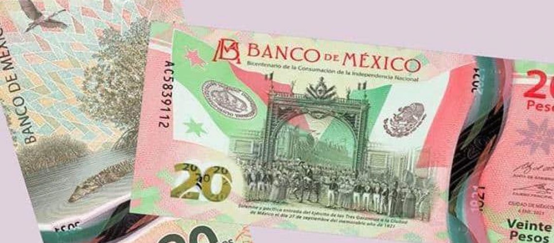 billete de 20 pesos mx