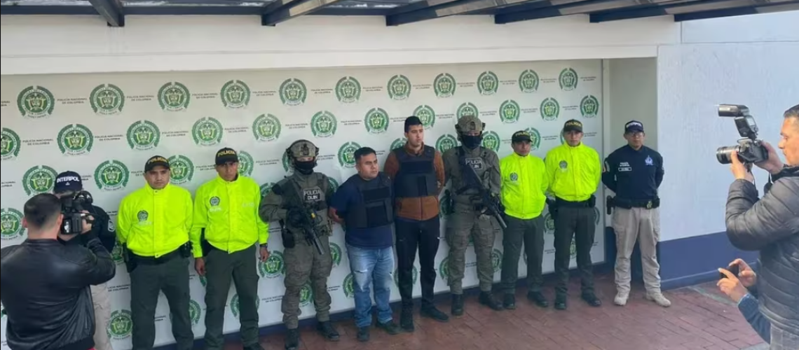 CÁRTEL DE SINALOA. En marzo de 2023, integrantes del grupo criminal fueron detenidos en Colombia. Foto: Policía Nacional.