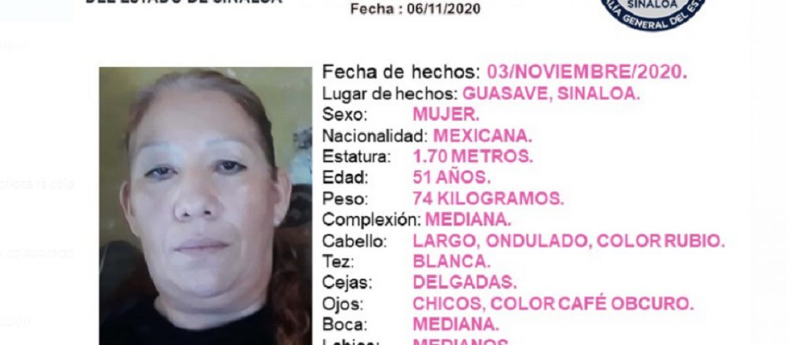 desaparecida-Marisol Ojeda Palafox-guasave