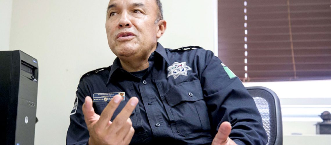Mario Martínez Martínez, Director de la Policía Municipal