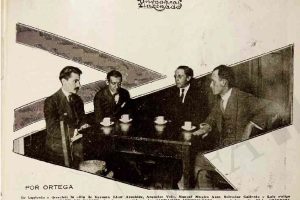 los estridentistas en el café de nadie