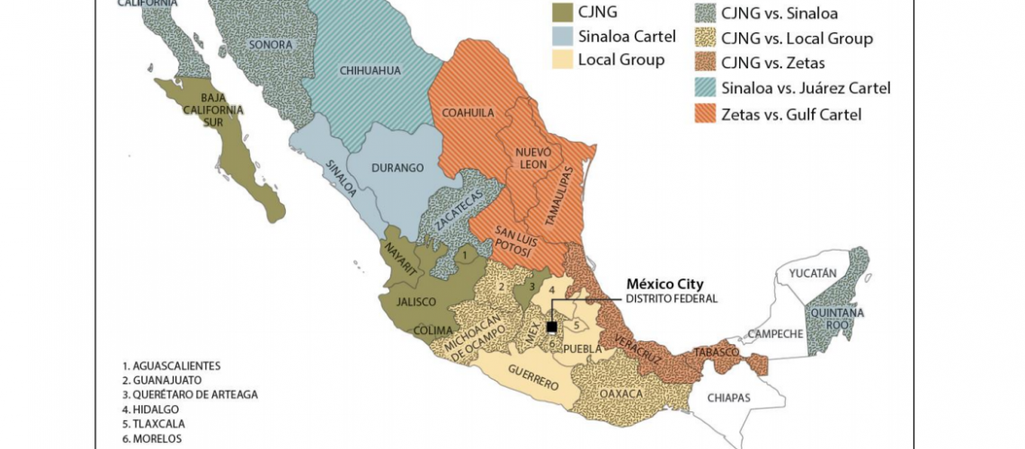 mapa carteles