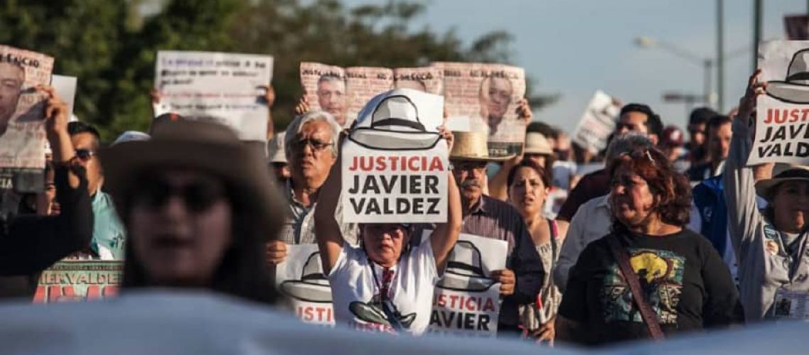 marcha Javier Valdez 8