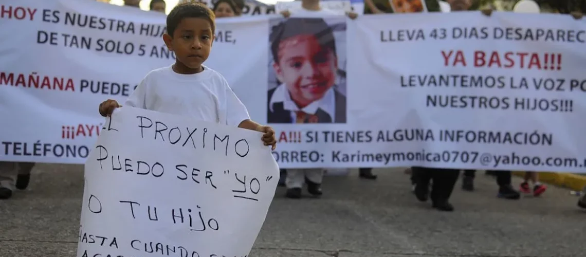 menores desaparevidos en mexico
