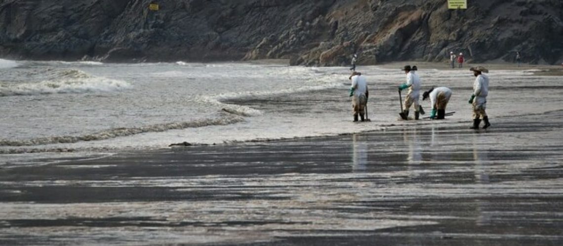 playas de peru desastre ambiental derrame de petroleo
