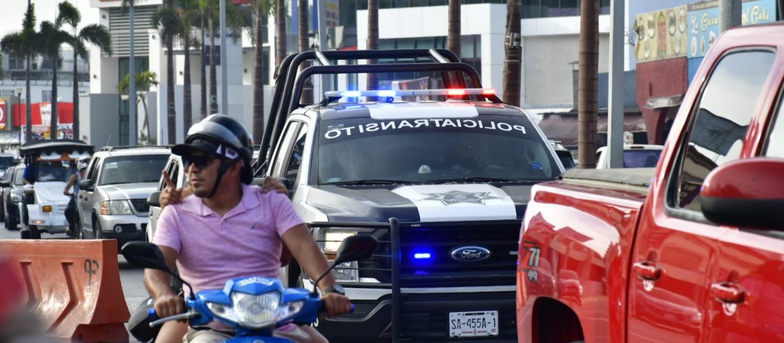 policia de transito mazatlan